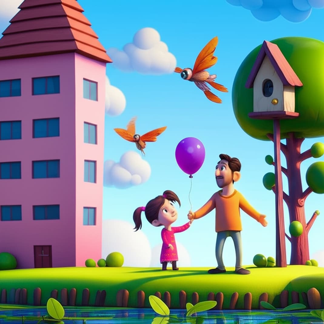 3D cartoon