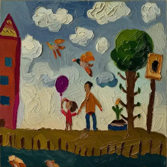 Oil painting