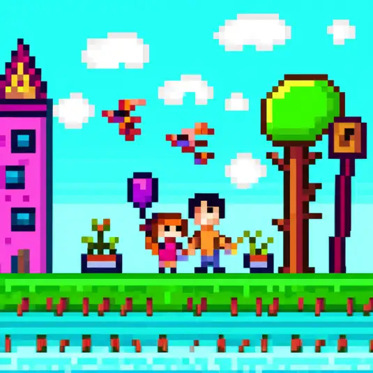 Pixel art